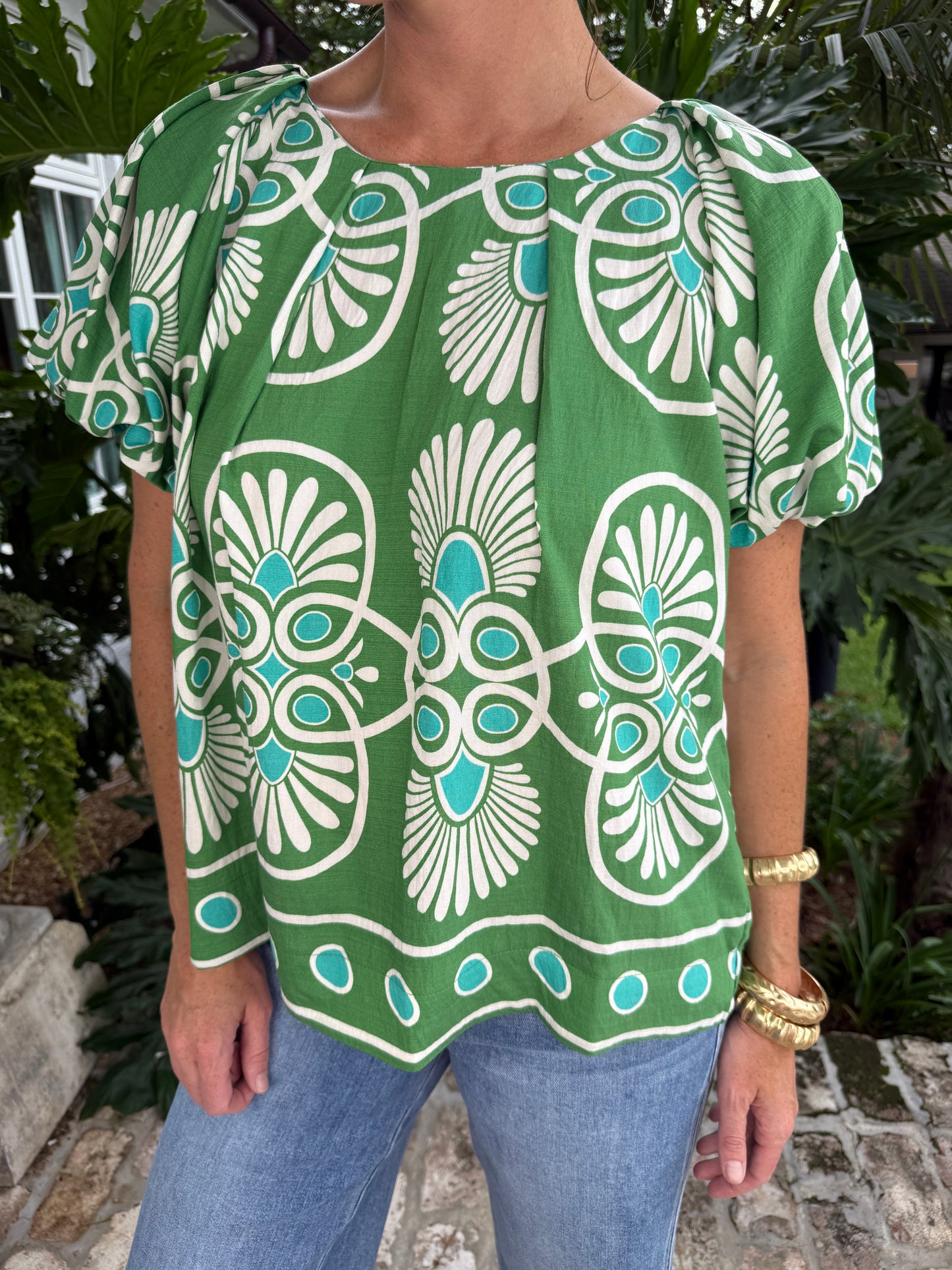Andros Printed Top