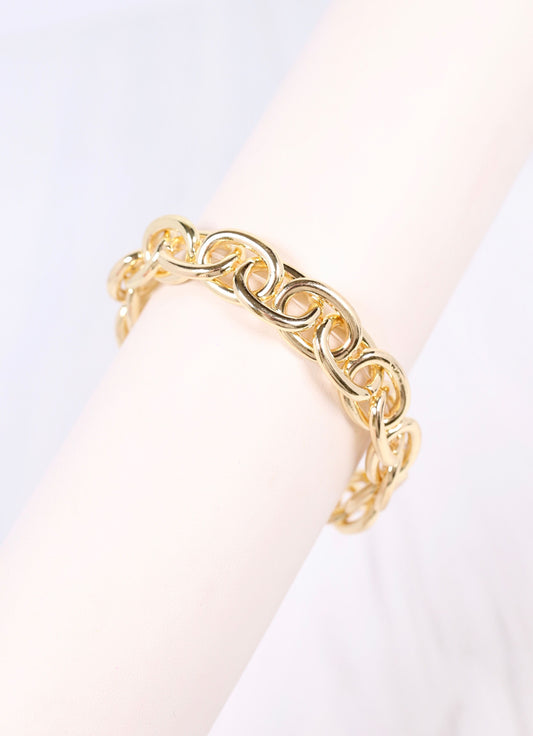 Jo Anne Stretch Bracelet Gold