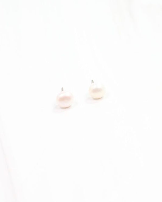 Eisley Pearl Stud Earring Gold