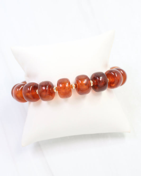 Tanner Beaded Bracelet Tortoise