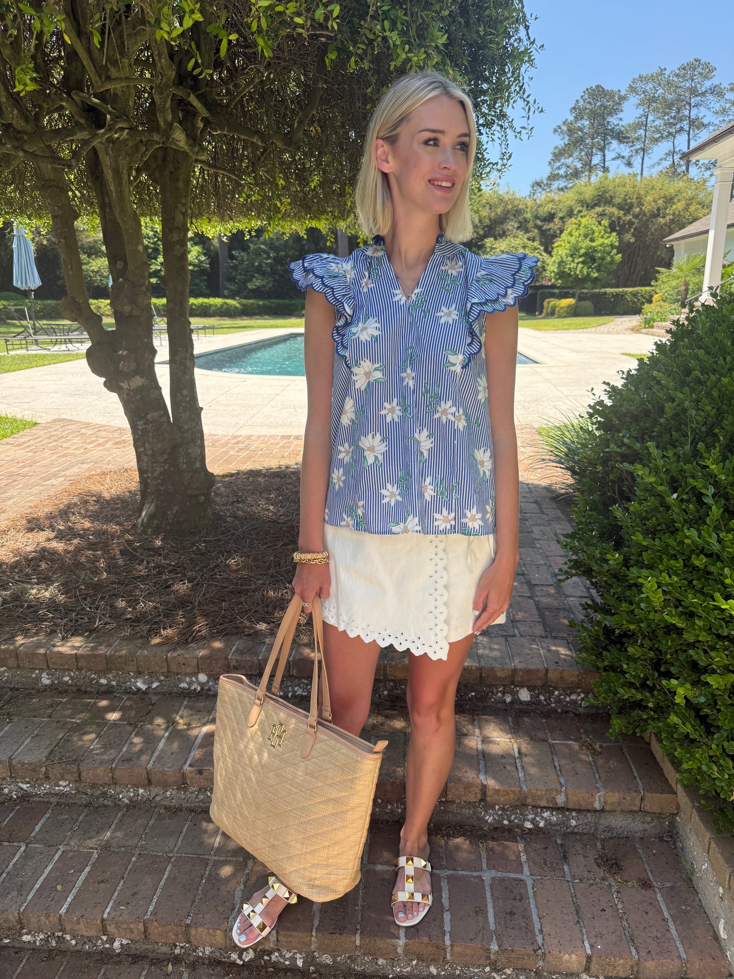 Daisy Darling Stripe Top