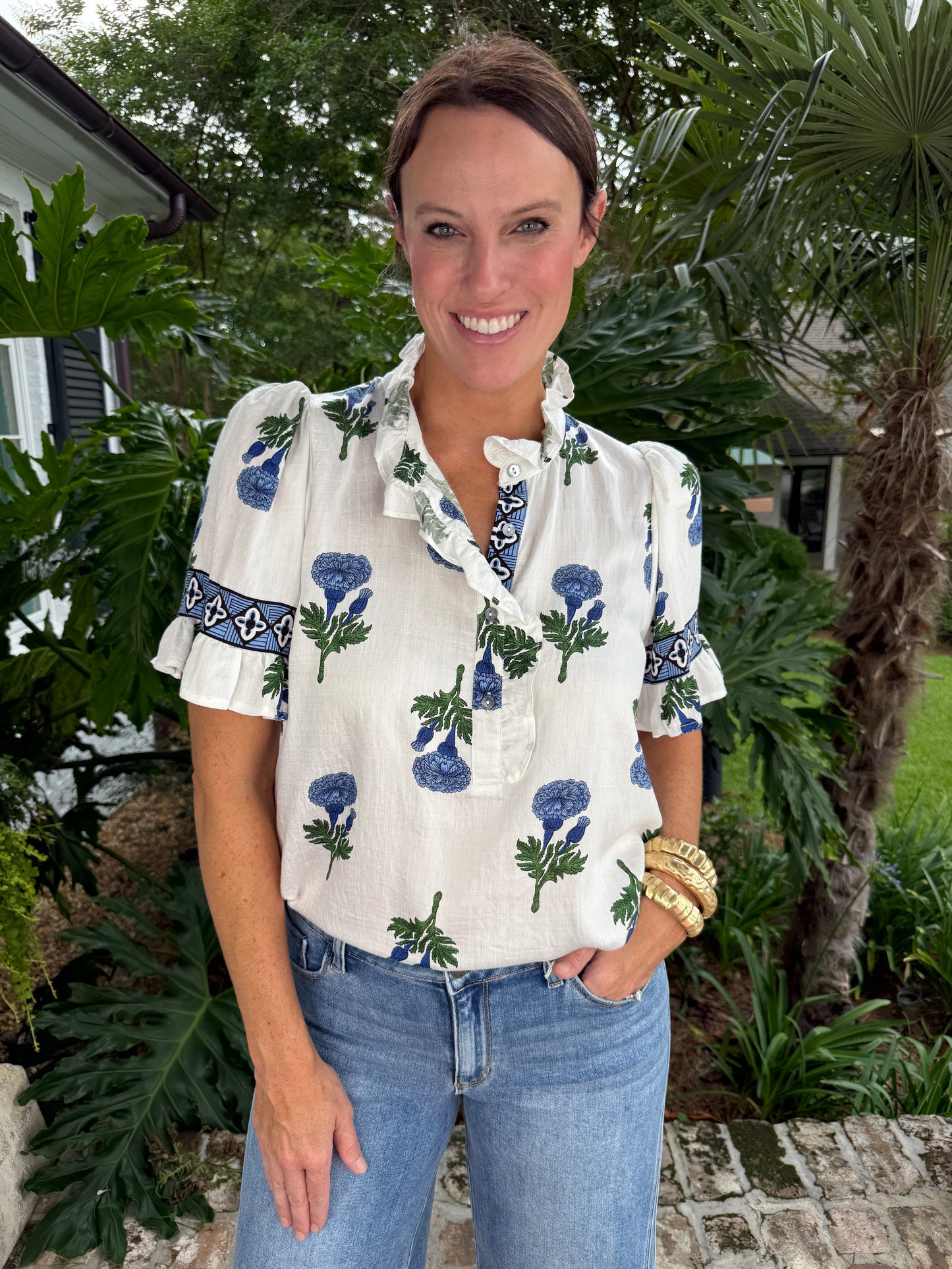 Whitford Floral Top