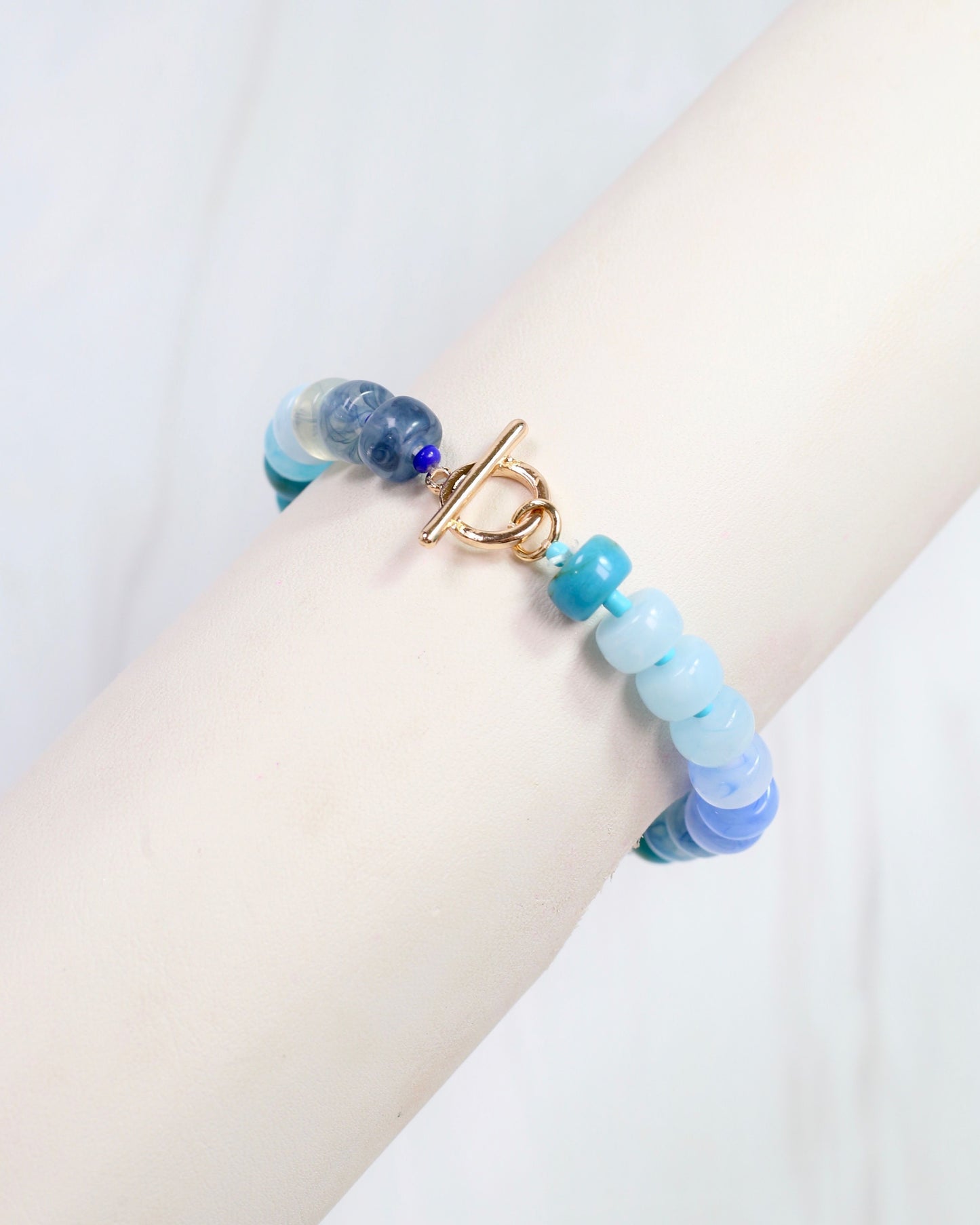 Cape San Blas Beaded Bracelet Turquoise