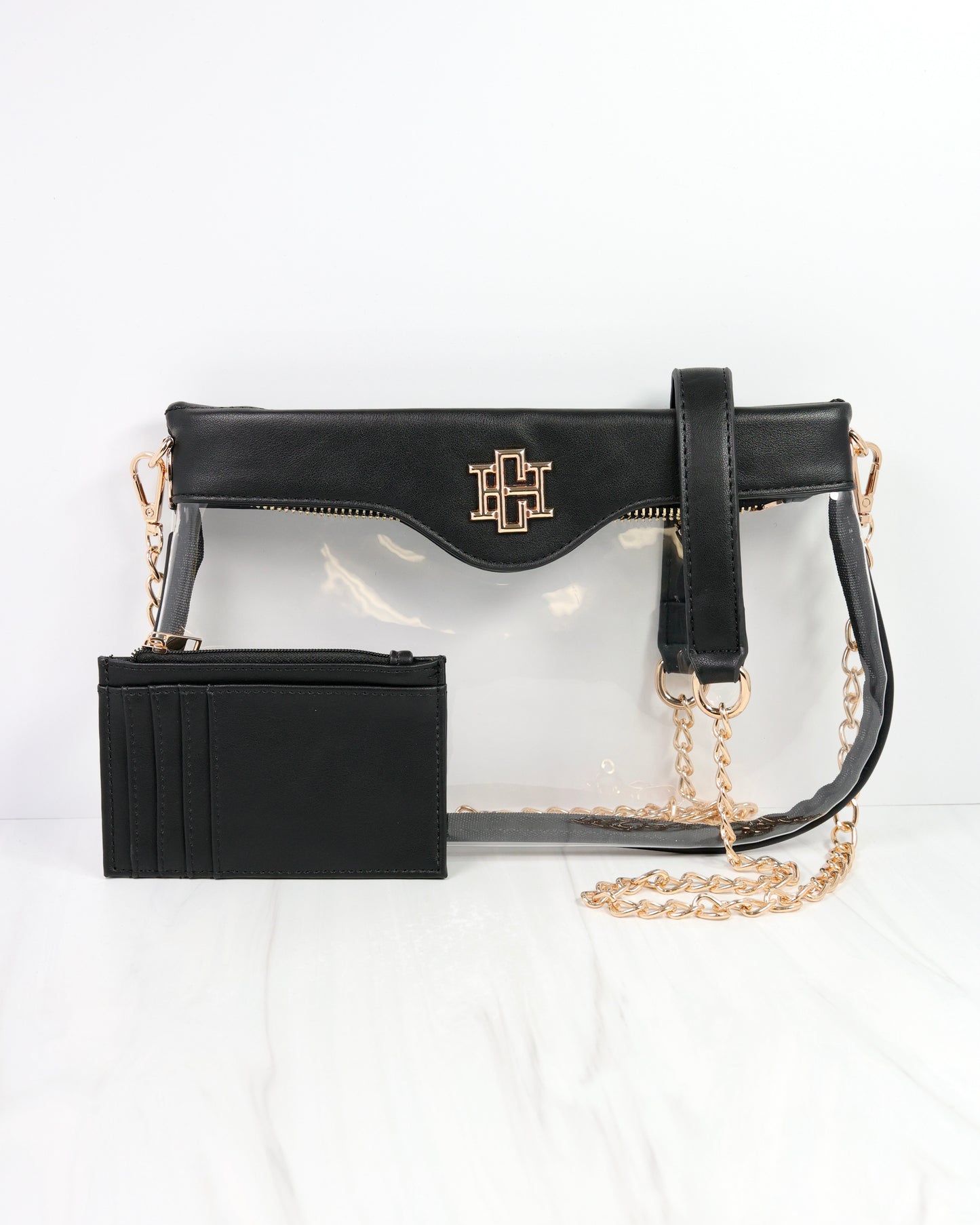 Molly Zip Card Holder Black
