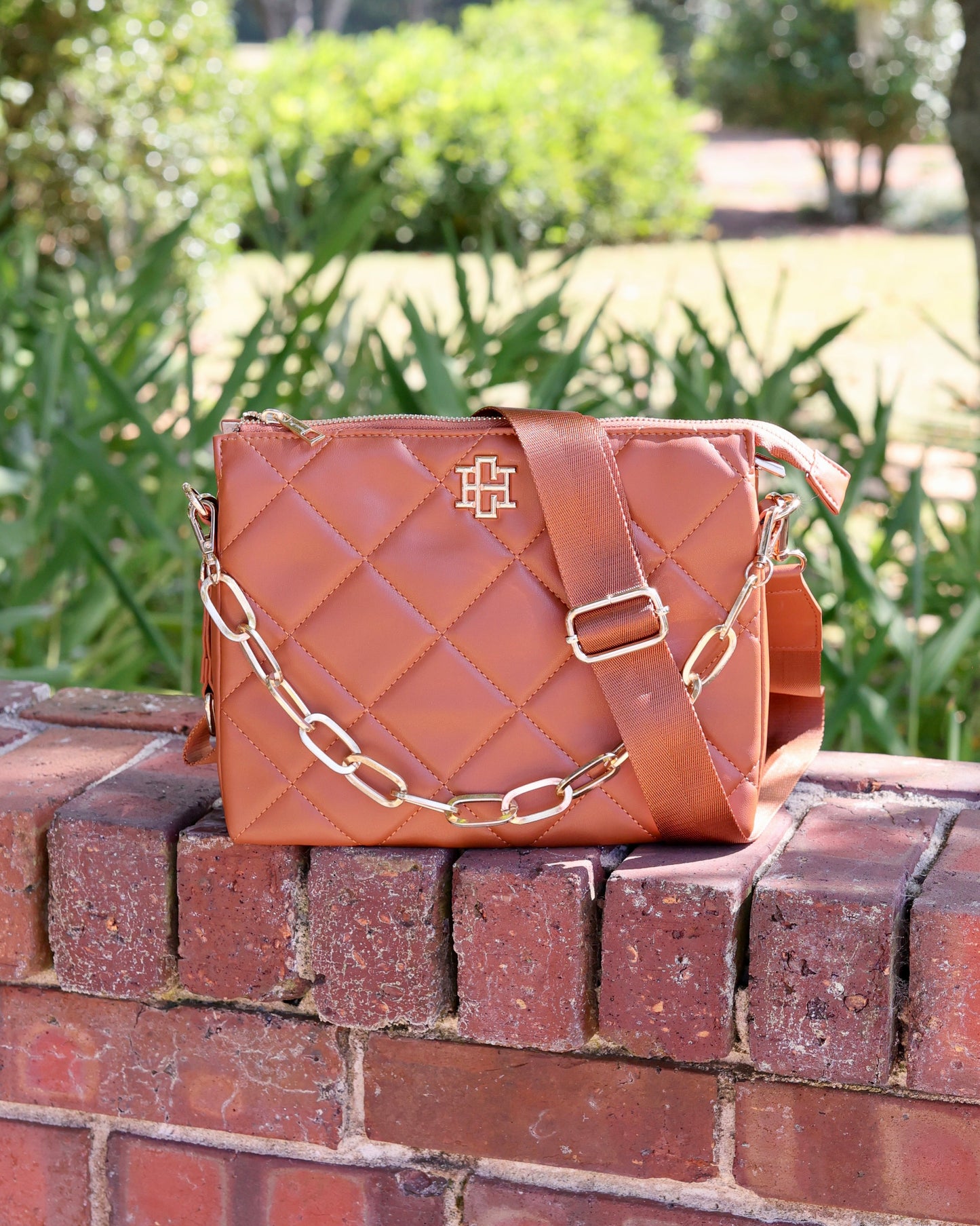 Ariana Crossbody - Saddle LD