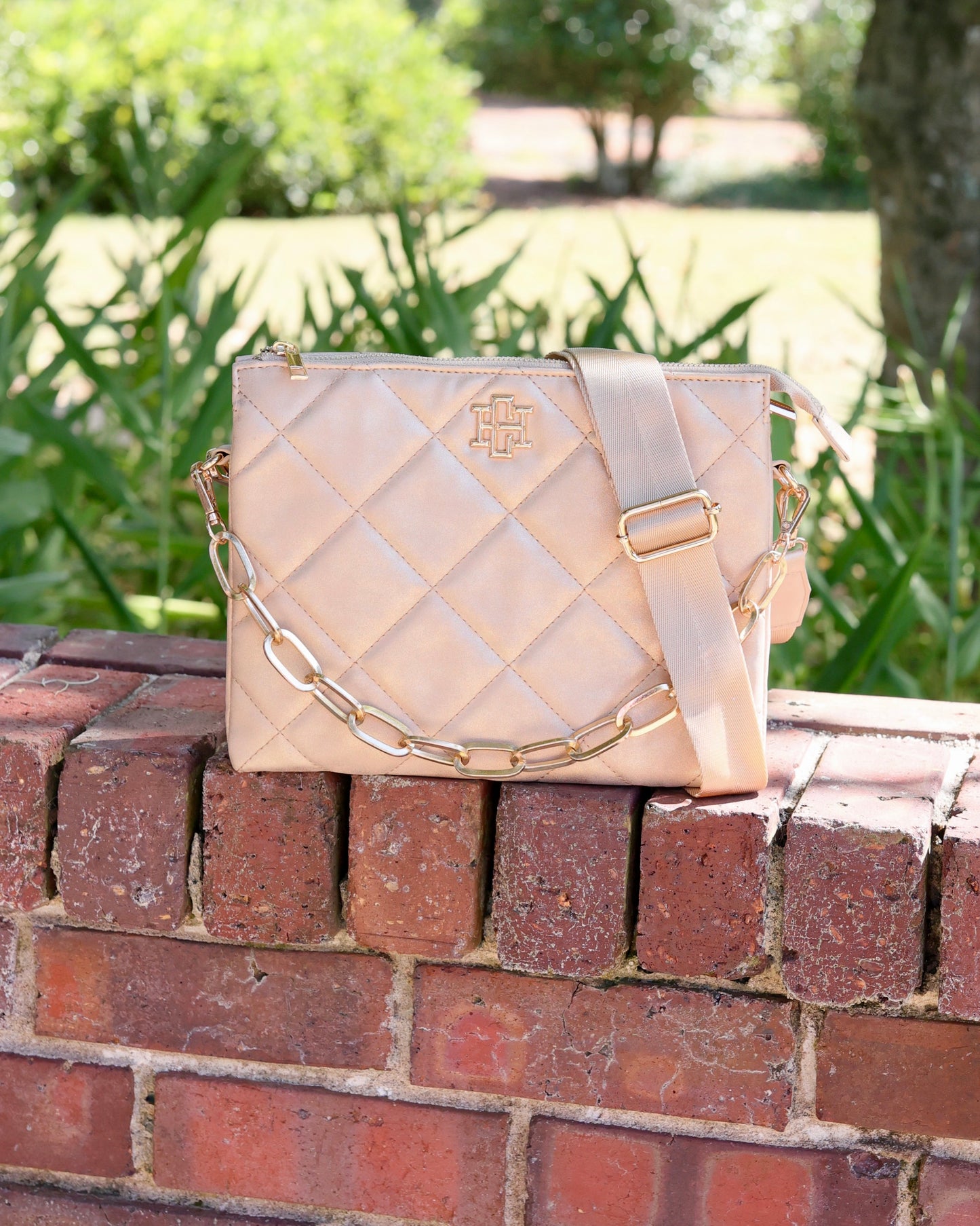 Ariana Crossbody - Gold Shimmer LD