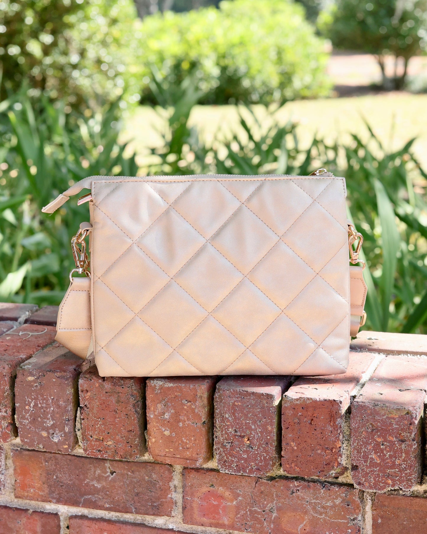 Ariana Crossbody - Gold Shimmer LD