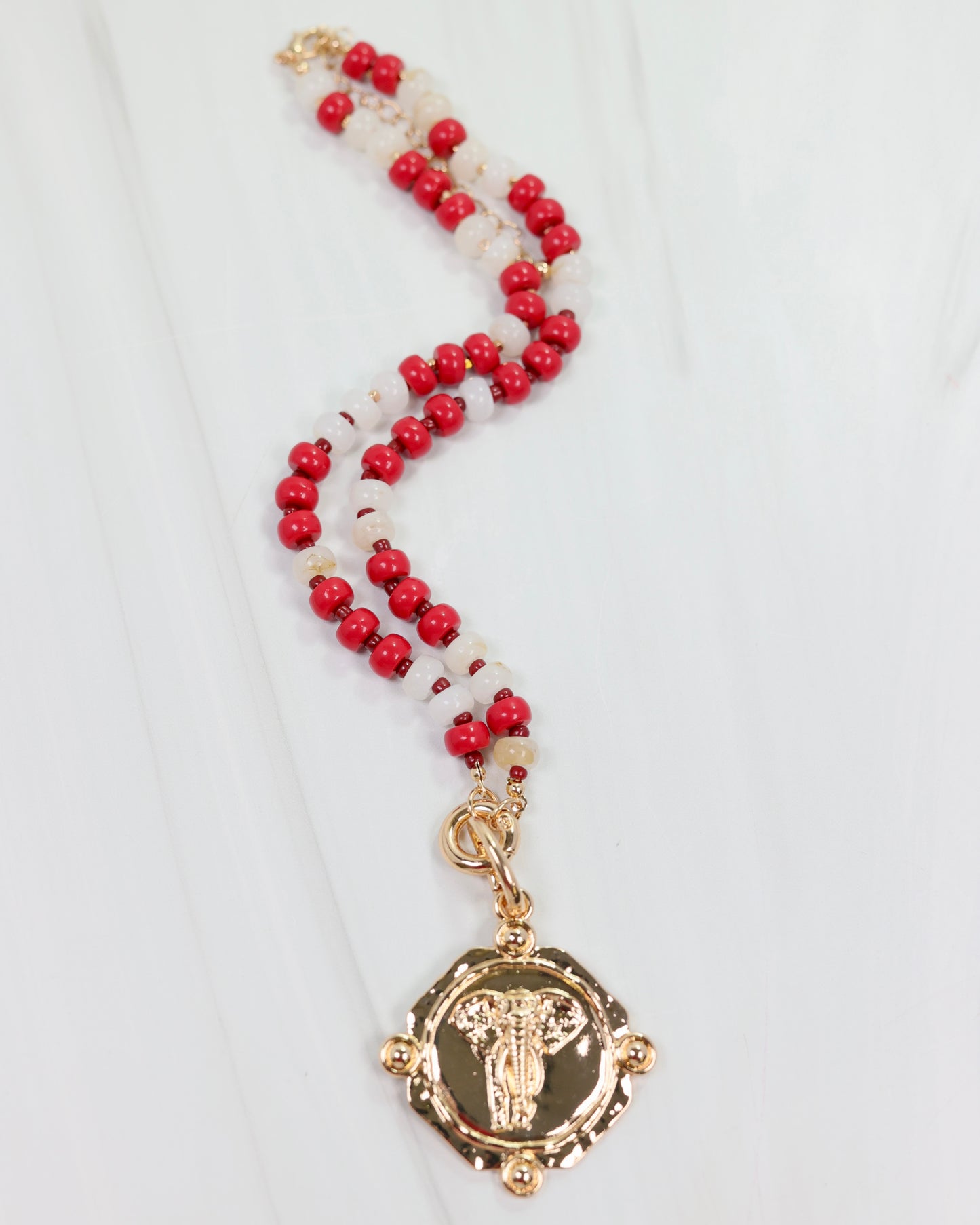Eliot Elephant Charm Gold