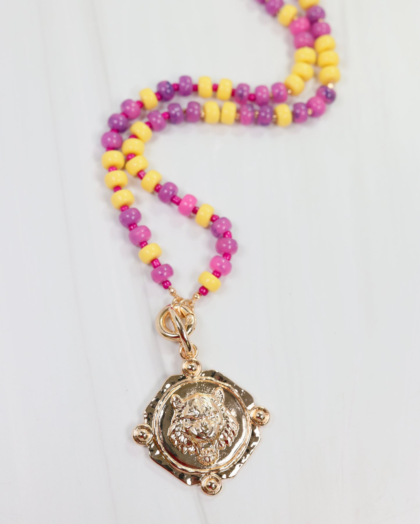 Tanner Tiger Charm Gold