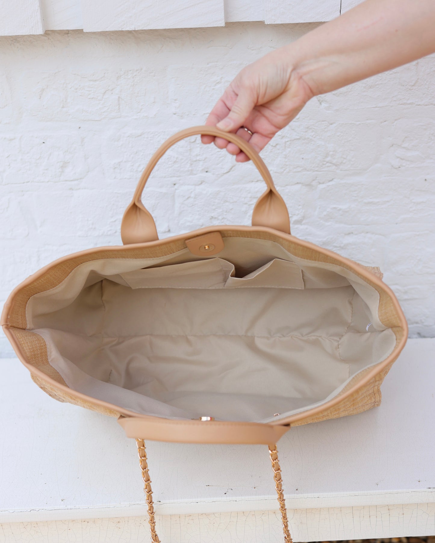 Melissa Tote Bag Natural