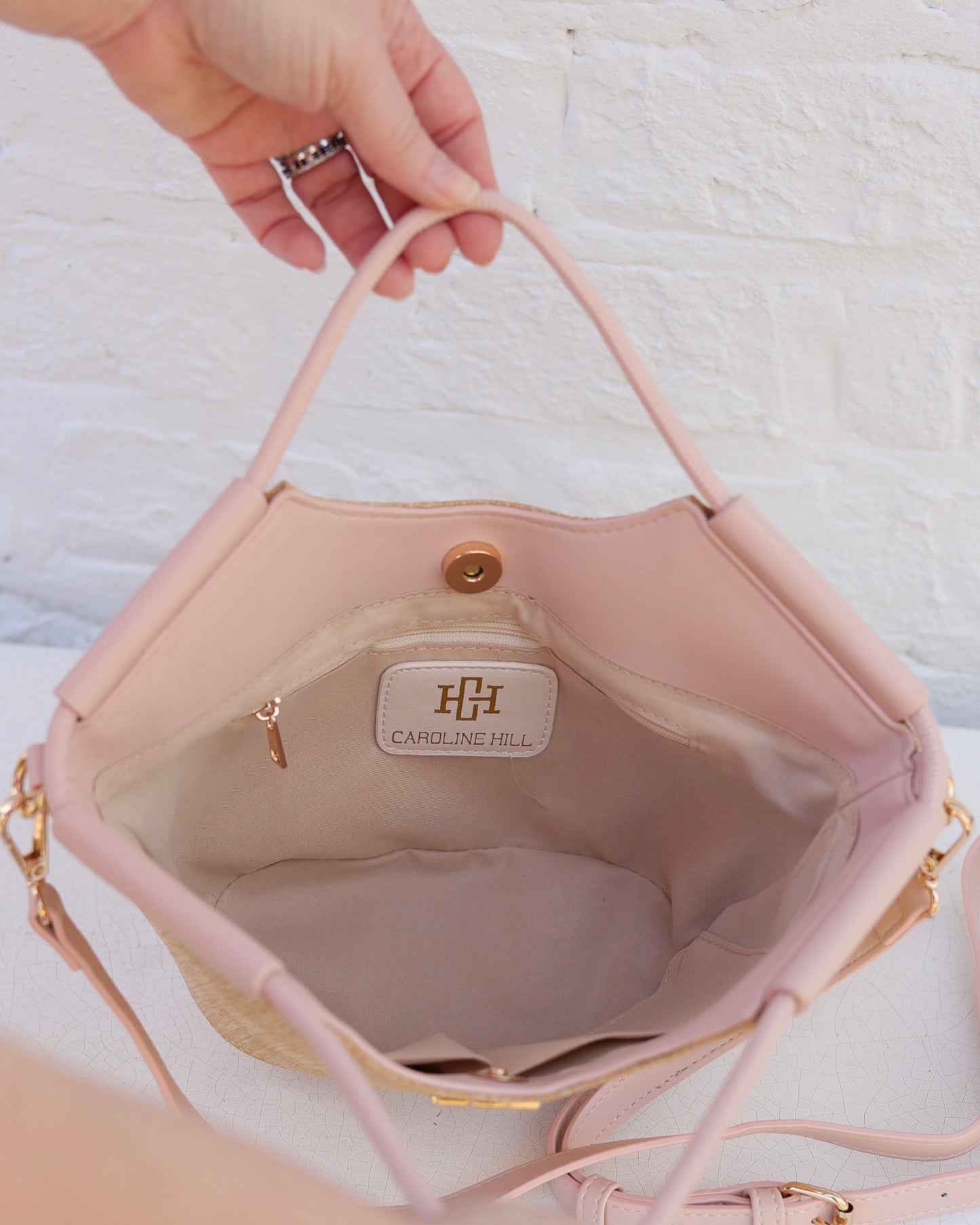 Leland Mini Tote Natural Blush