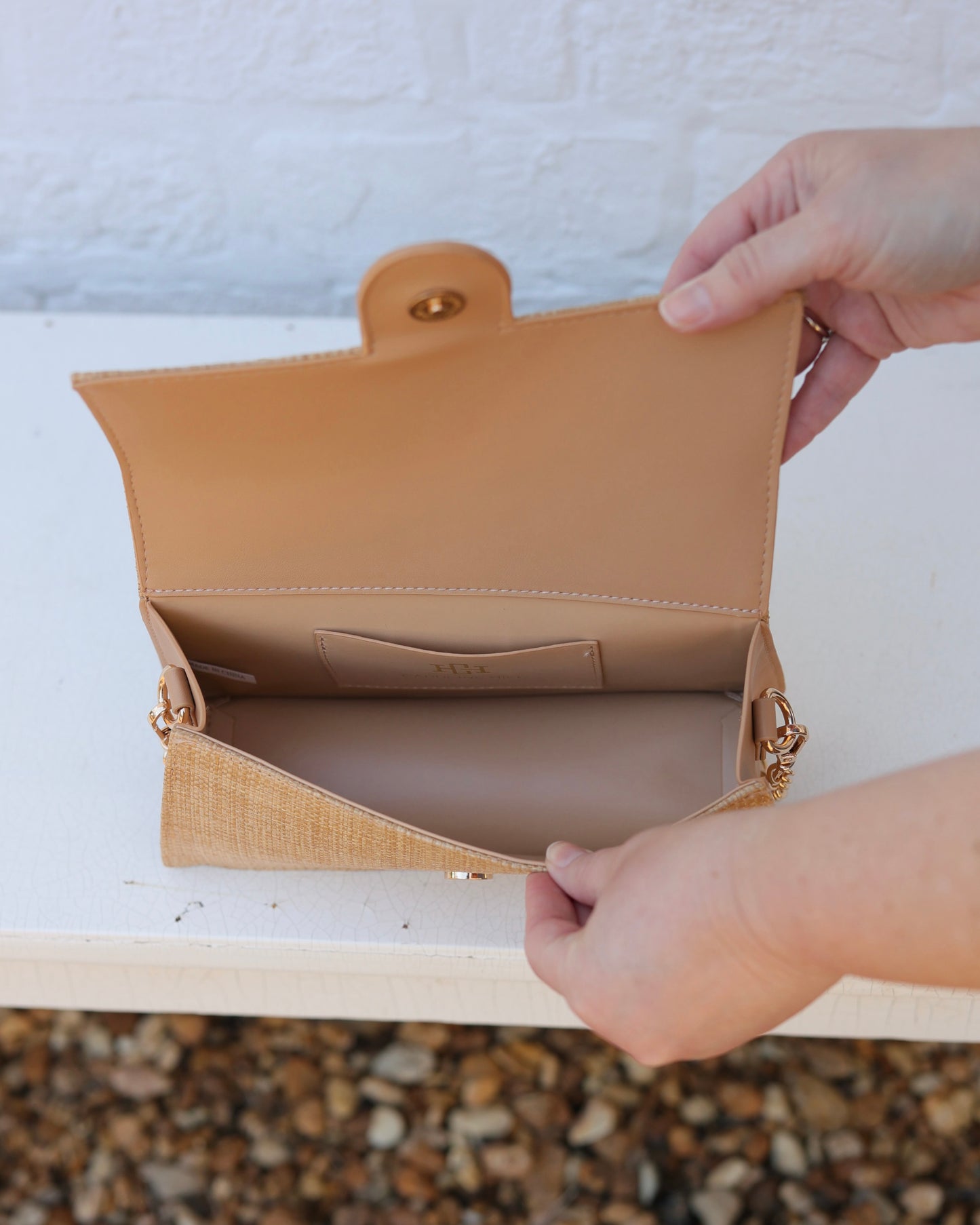 Waverly Clutch Natural