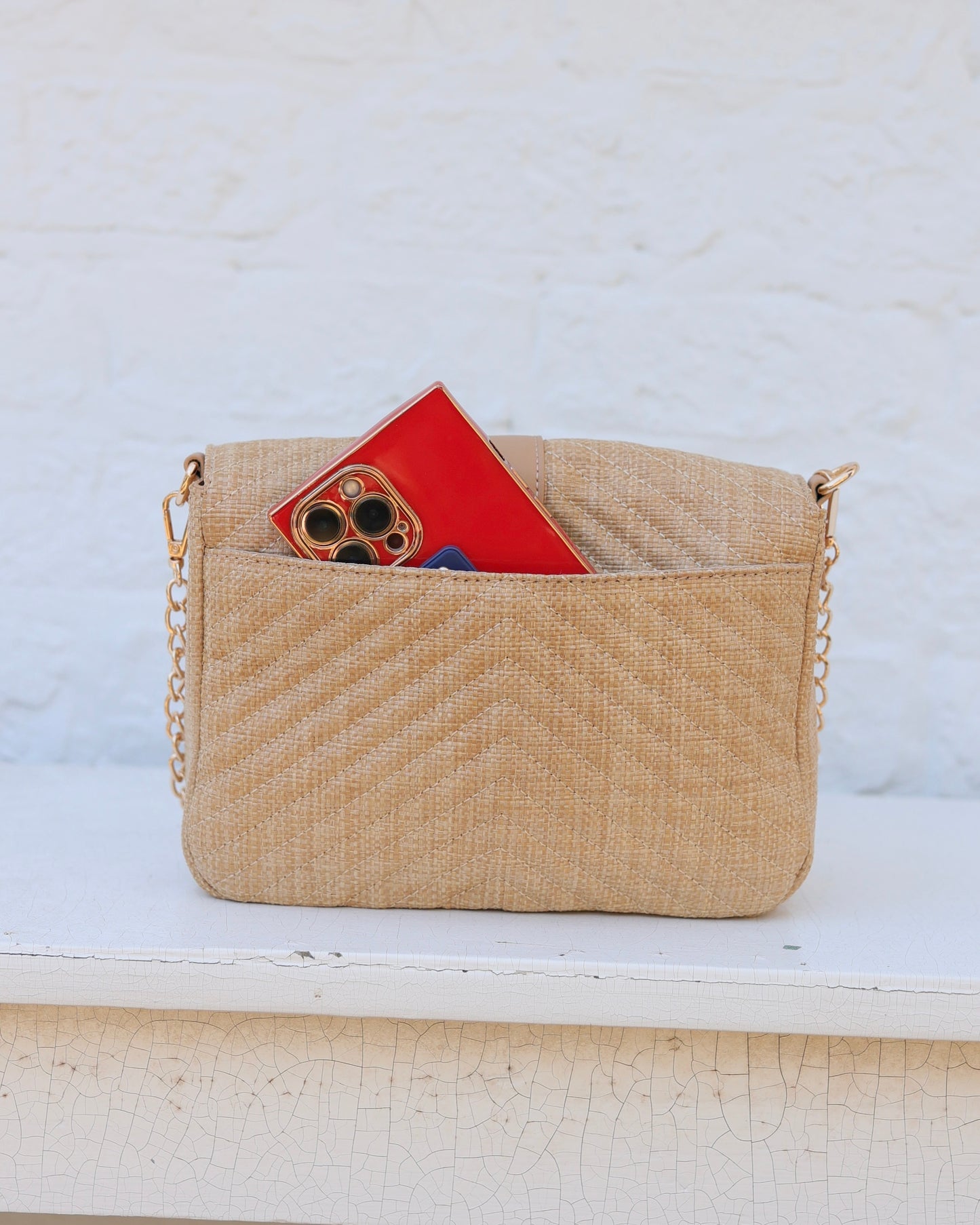 Isabella Crossbody Natural VQ