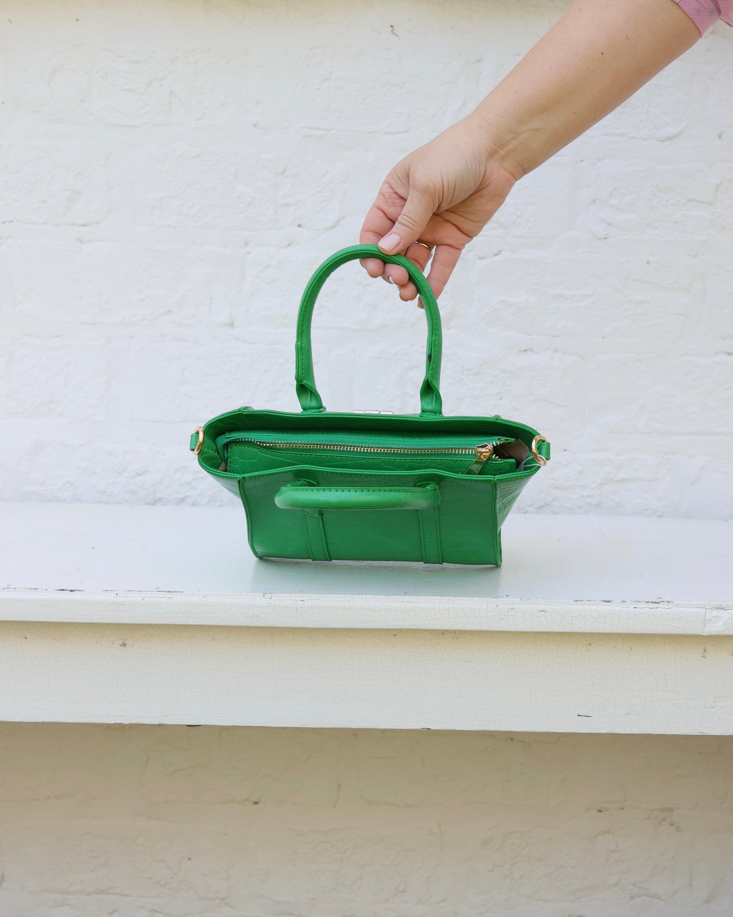 Merritt Mini Tote Kelly Green EC