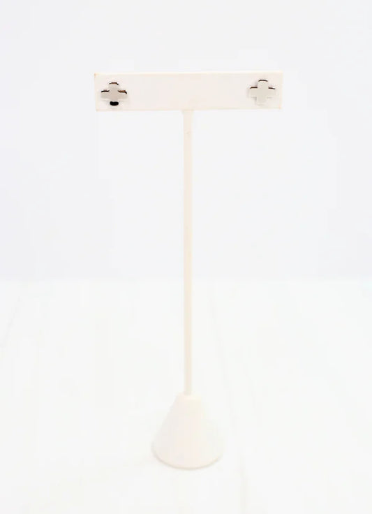 Rawls Cross Earring SILVER