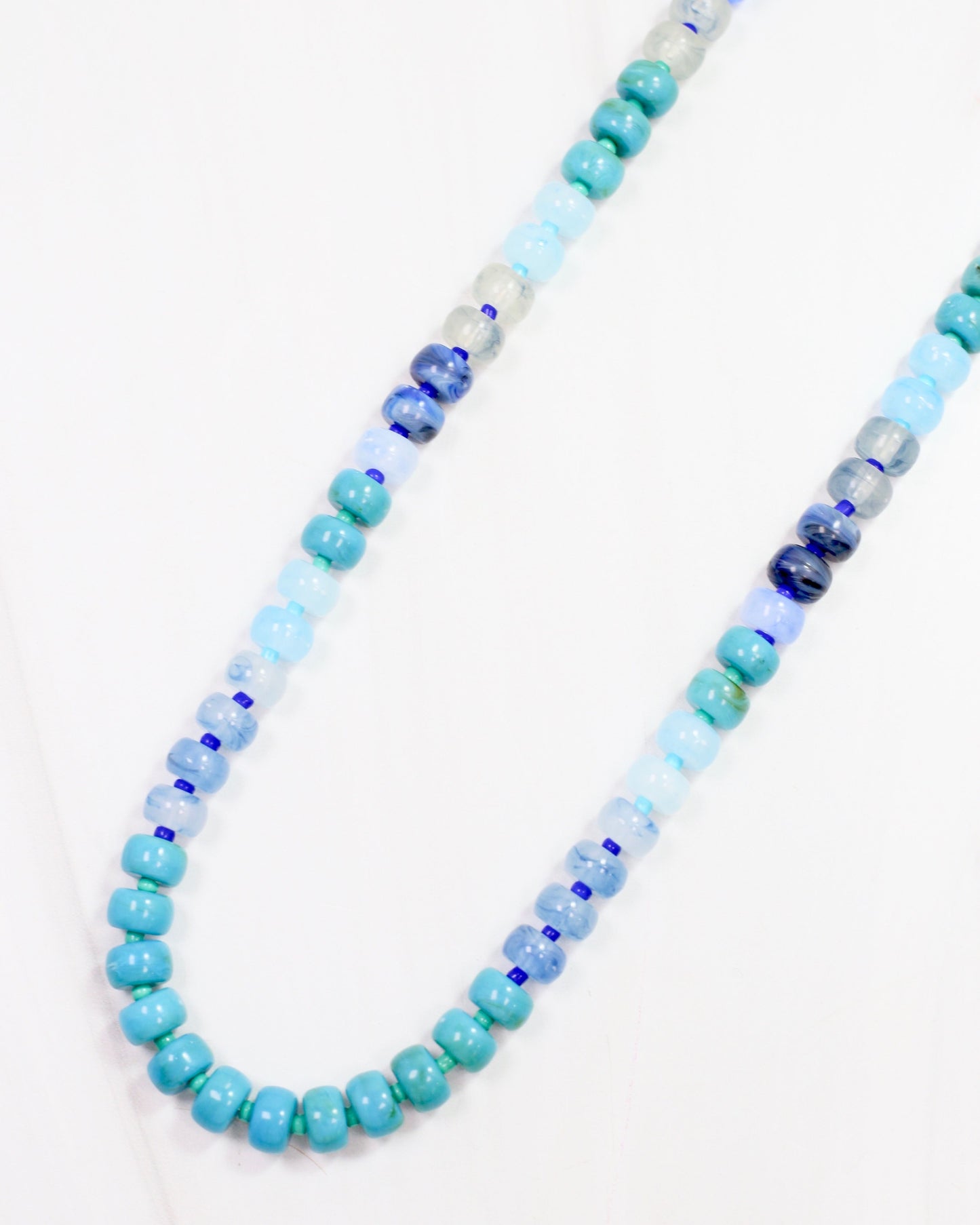 Cape San Blas Beaded Necklace Turquoise