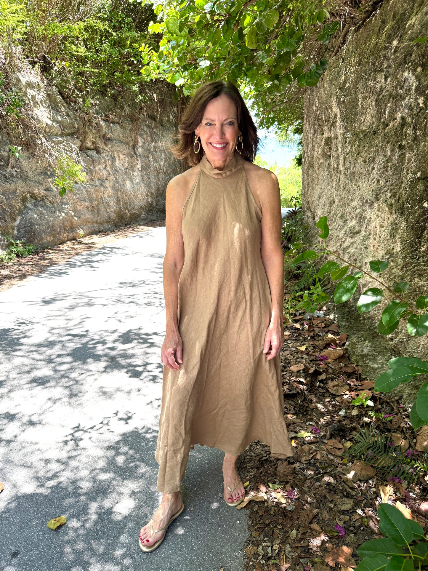 Tennyson Mock Neck Maxi Dress we