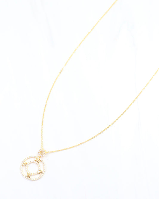 Tales of Time Charm Necklace Gold
