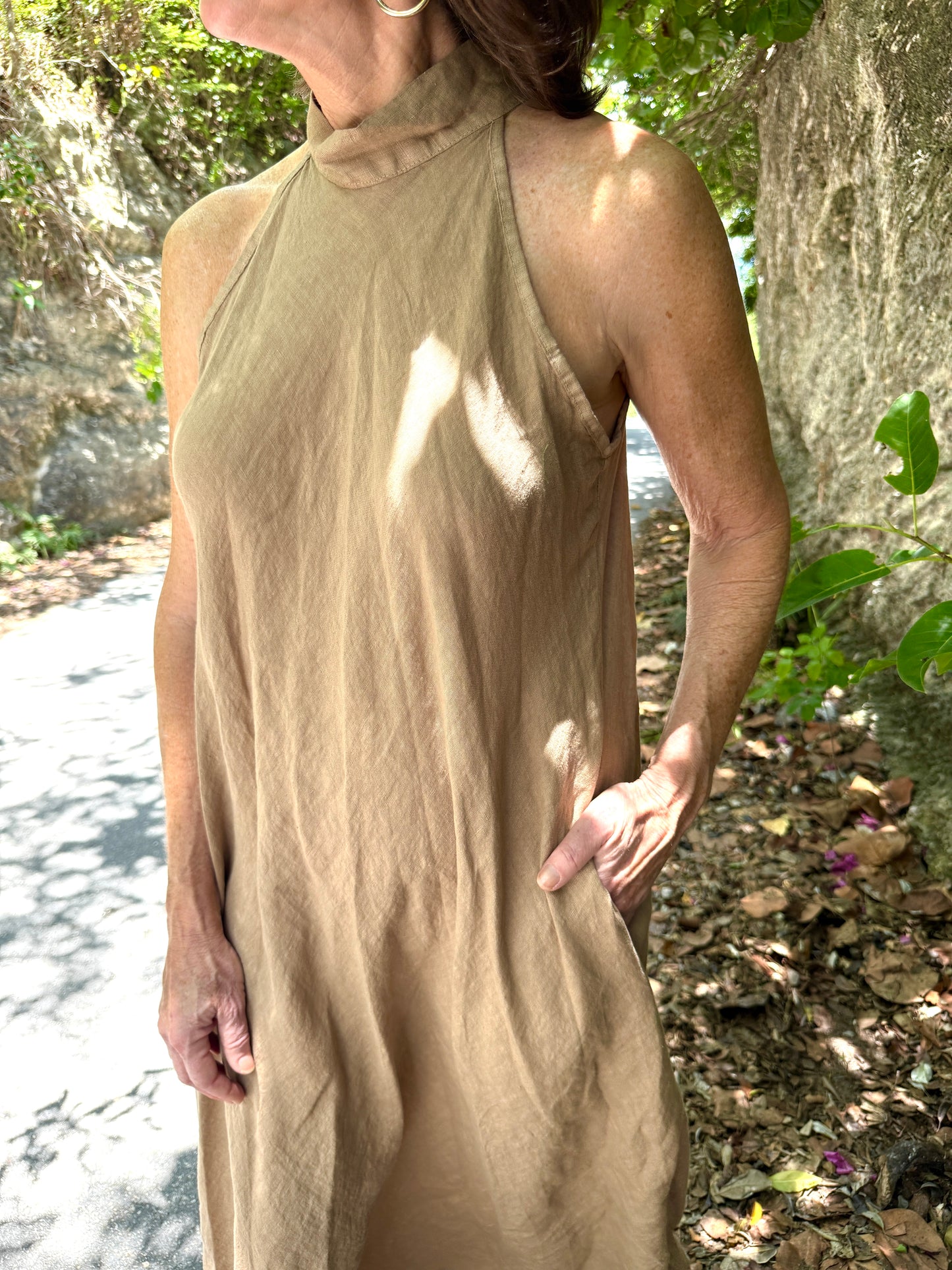Tennyson Mock Neck Maxi Dress we