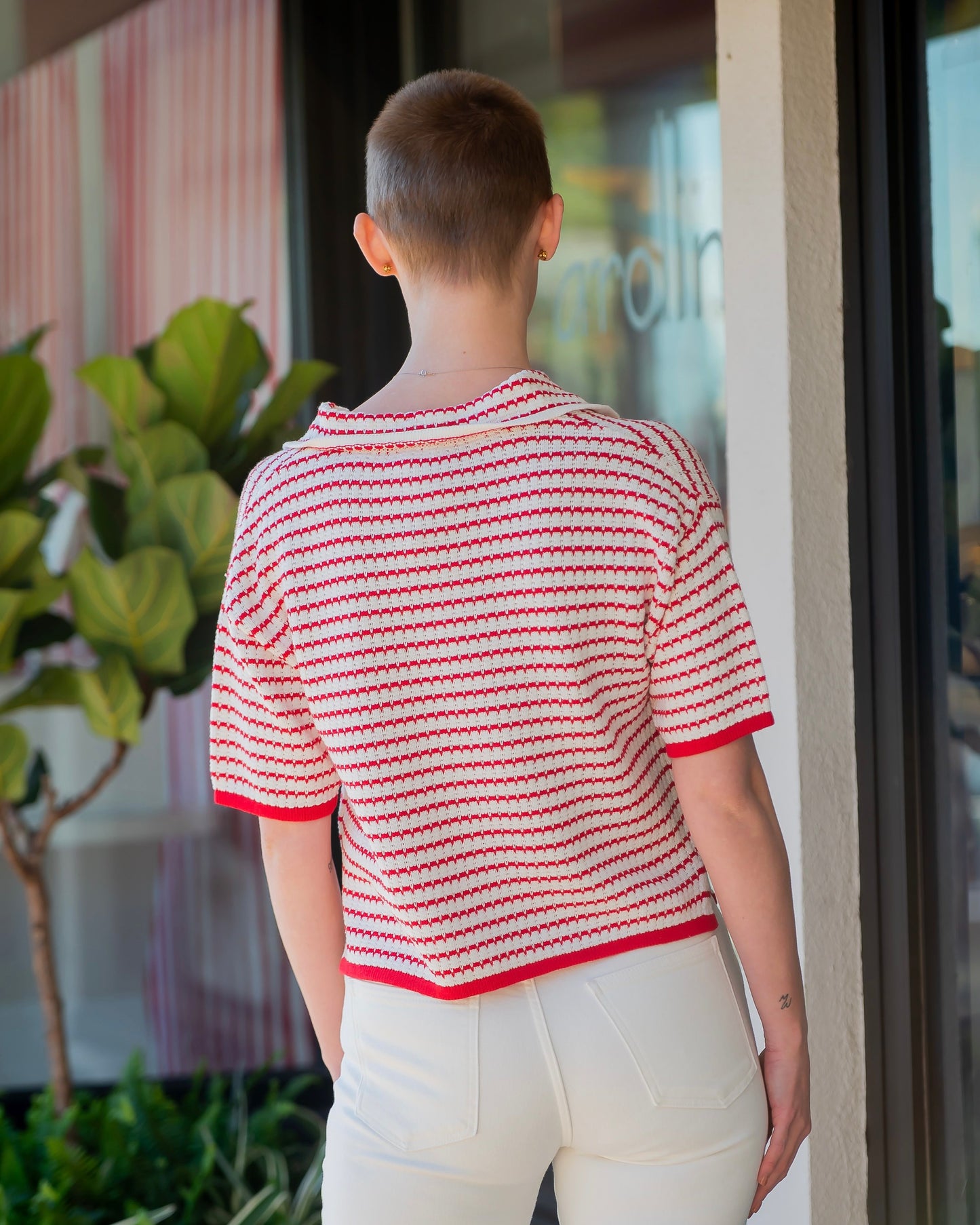 Elko Collar Polo Knit Sweater