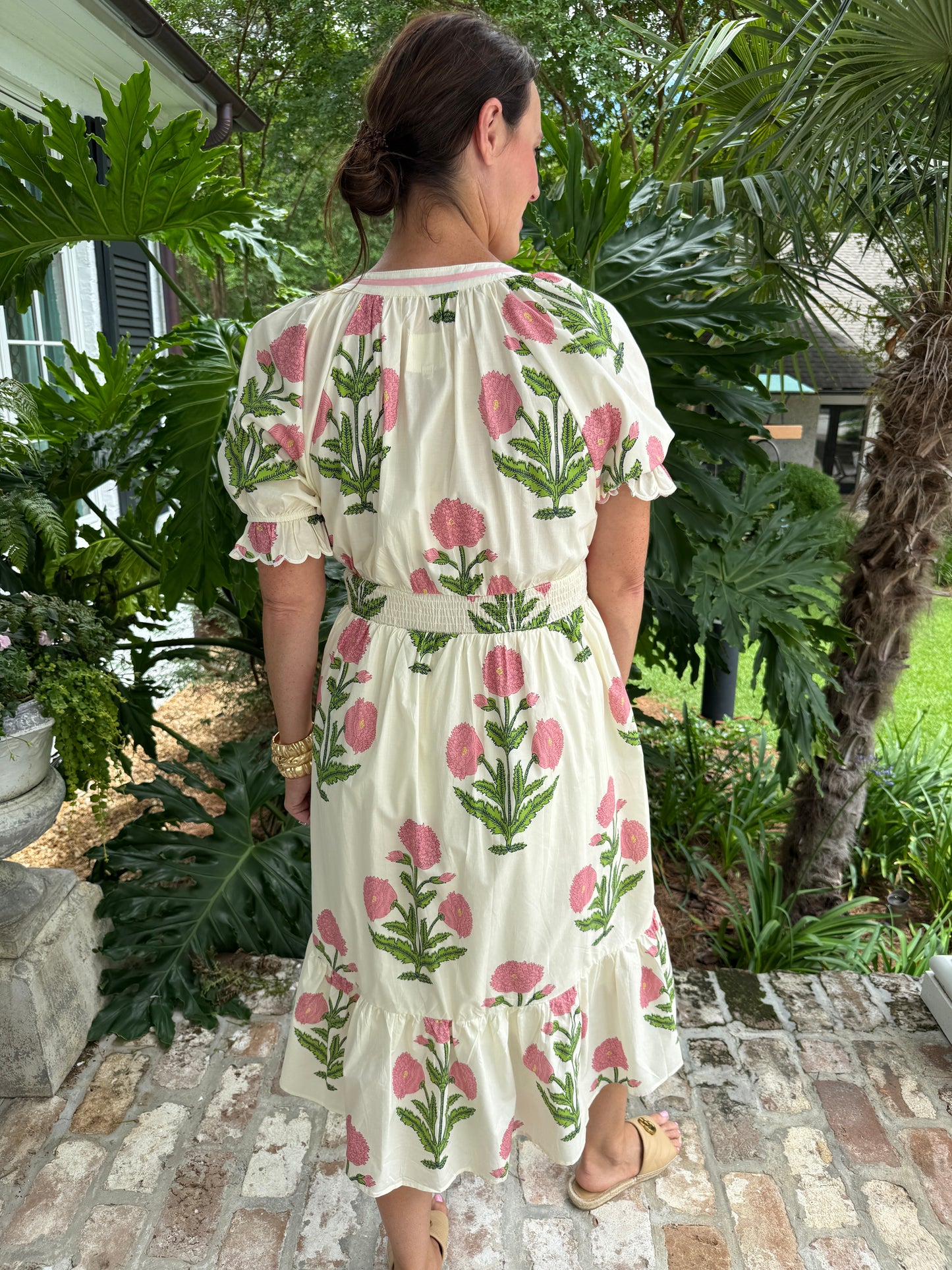 Dahlia Floral Print Dress