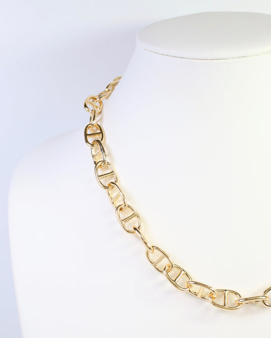 Tupelo Chain Necklace Gold