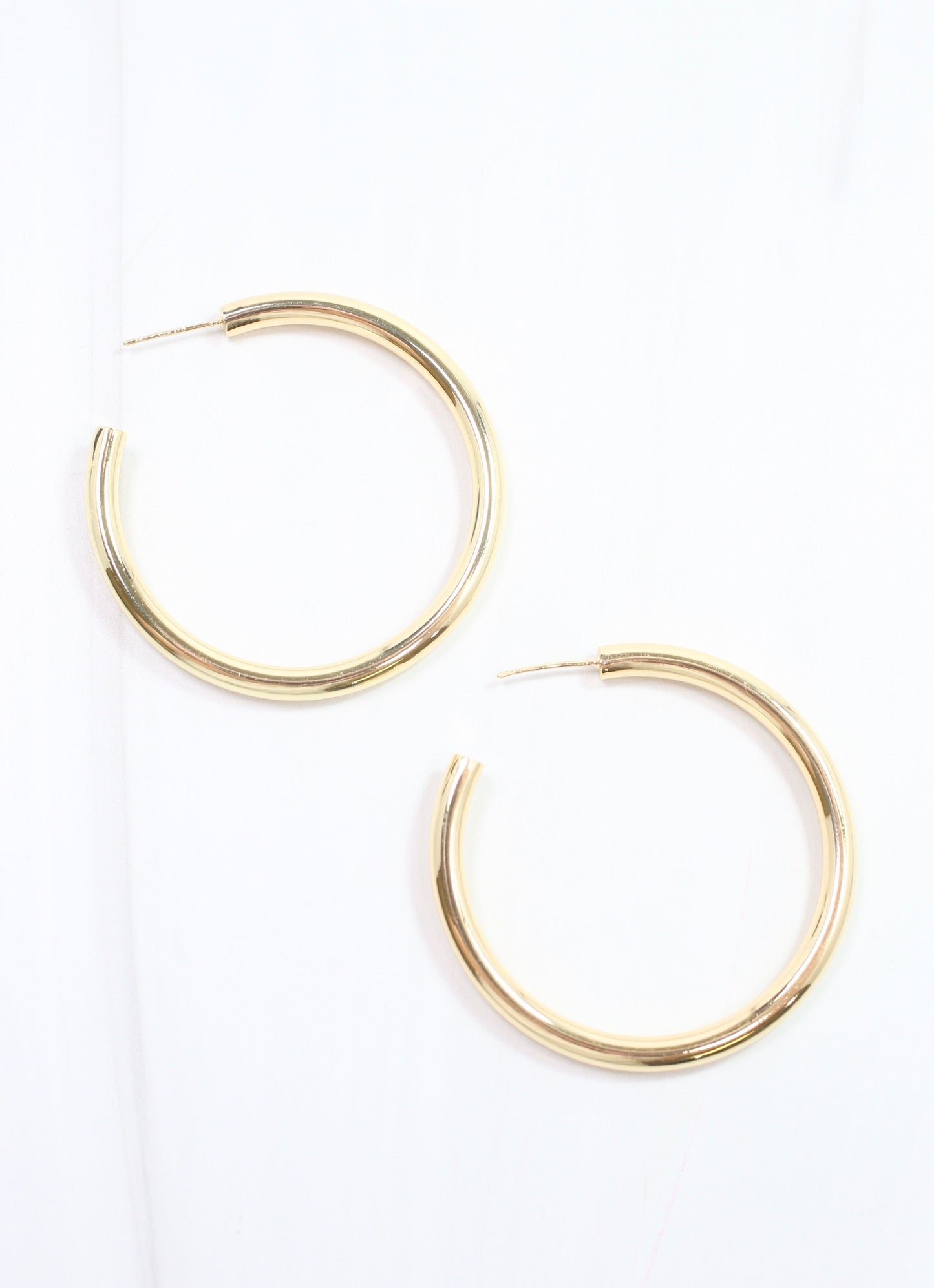 Nielsen Hoop Earring Shiny Gold