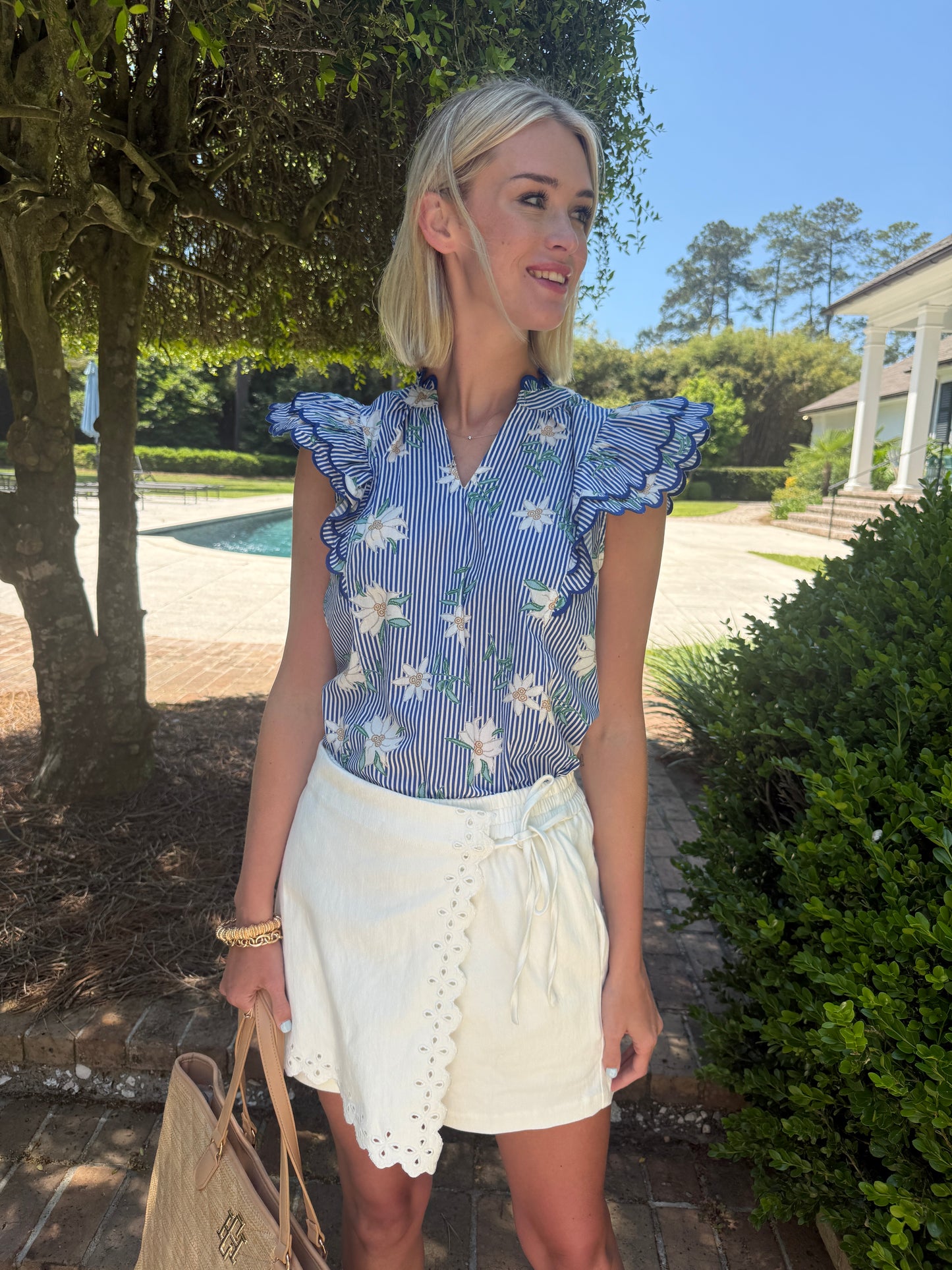Daisy Darling Stripe Top