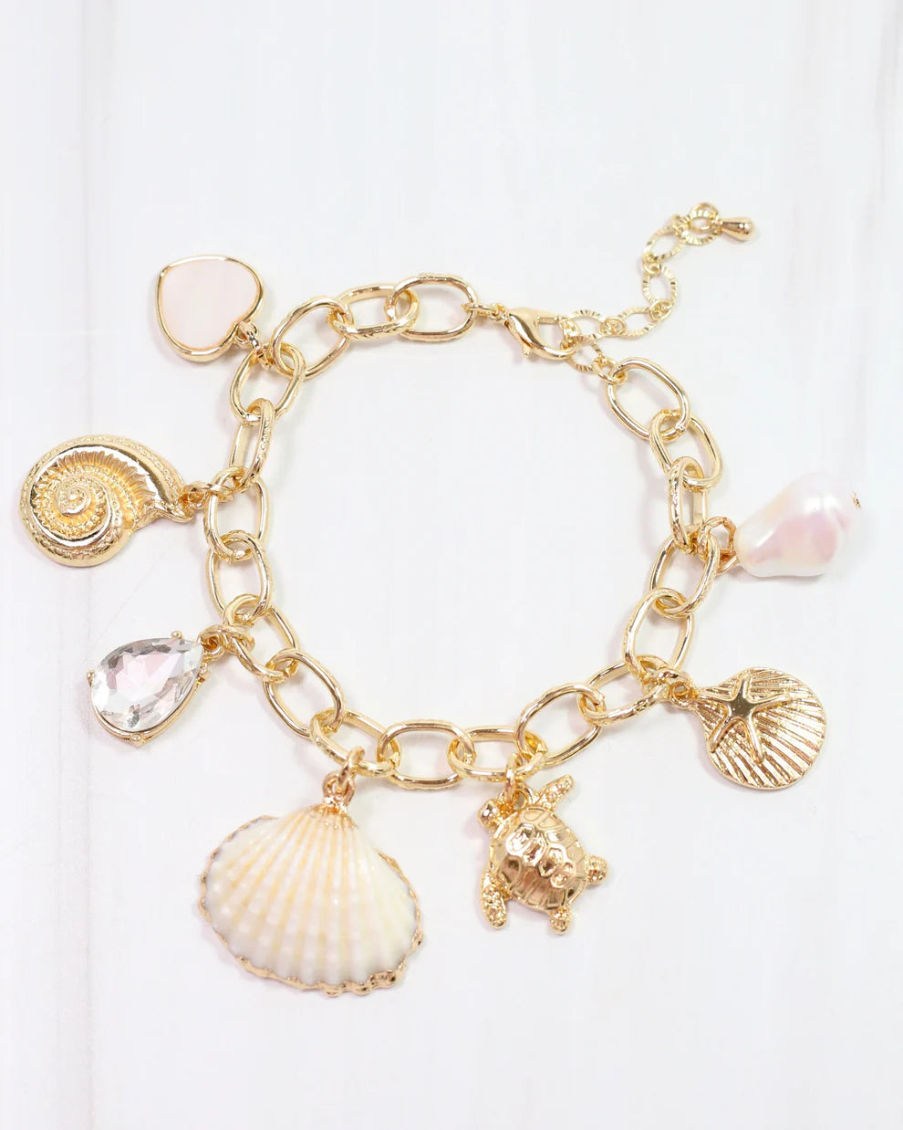 Henderson Charm Bracelet Gold
