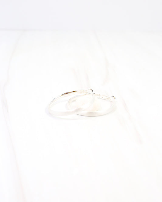 Perth Small Hoop Earring WR Silver