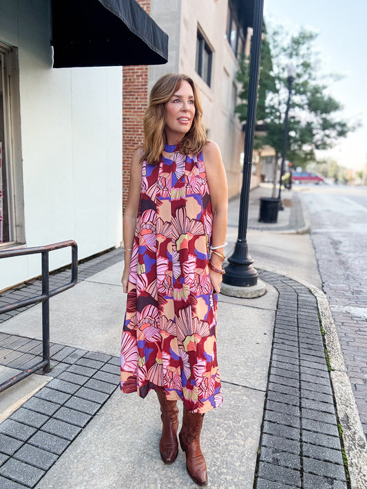 Cher Floral Midi
