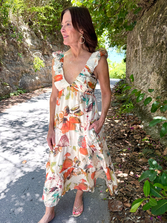 Rylin Floral Maxi Dress