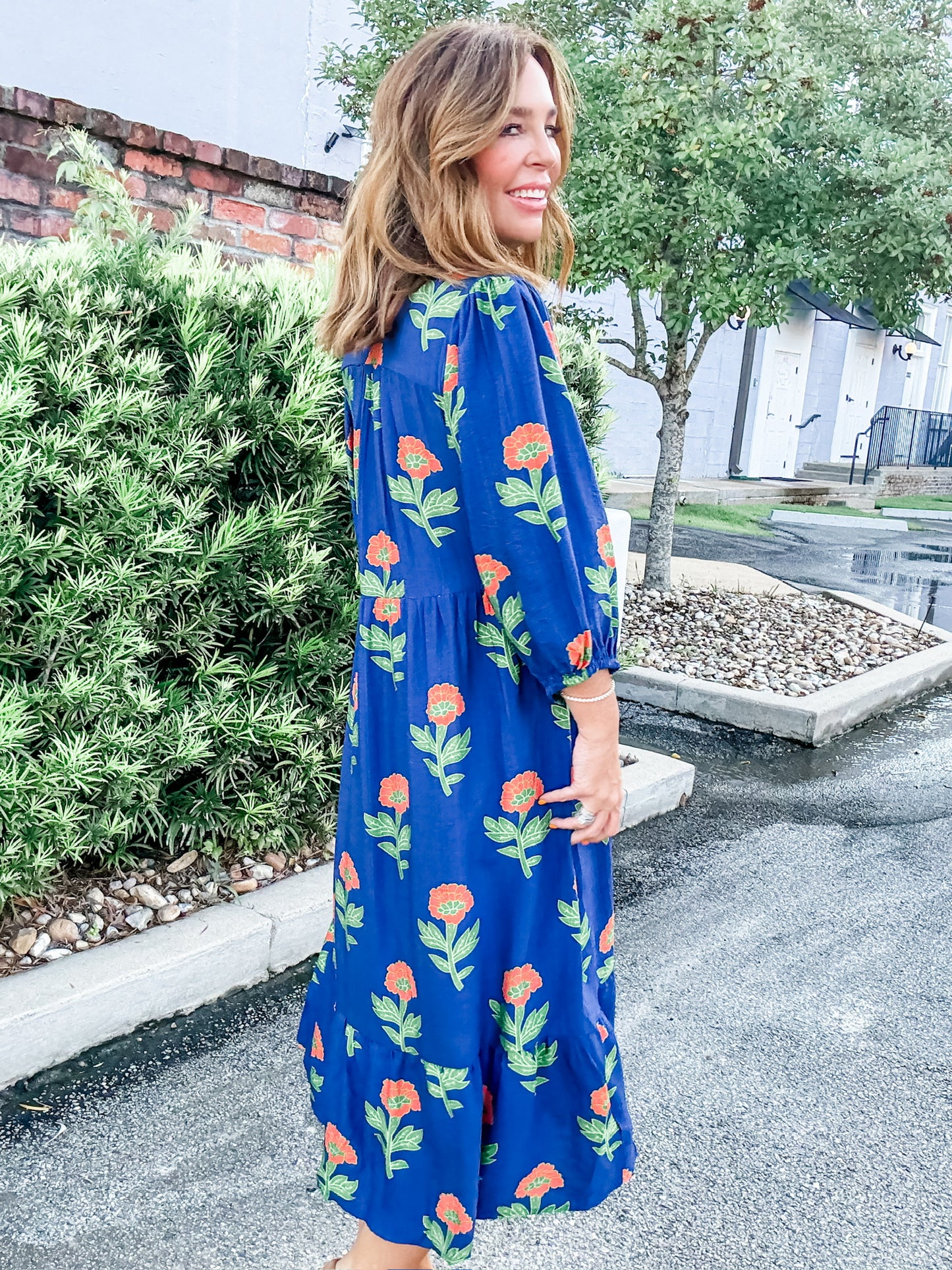 Hutton Floral Print Maxi