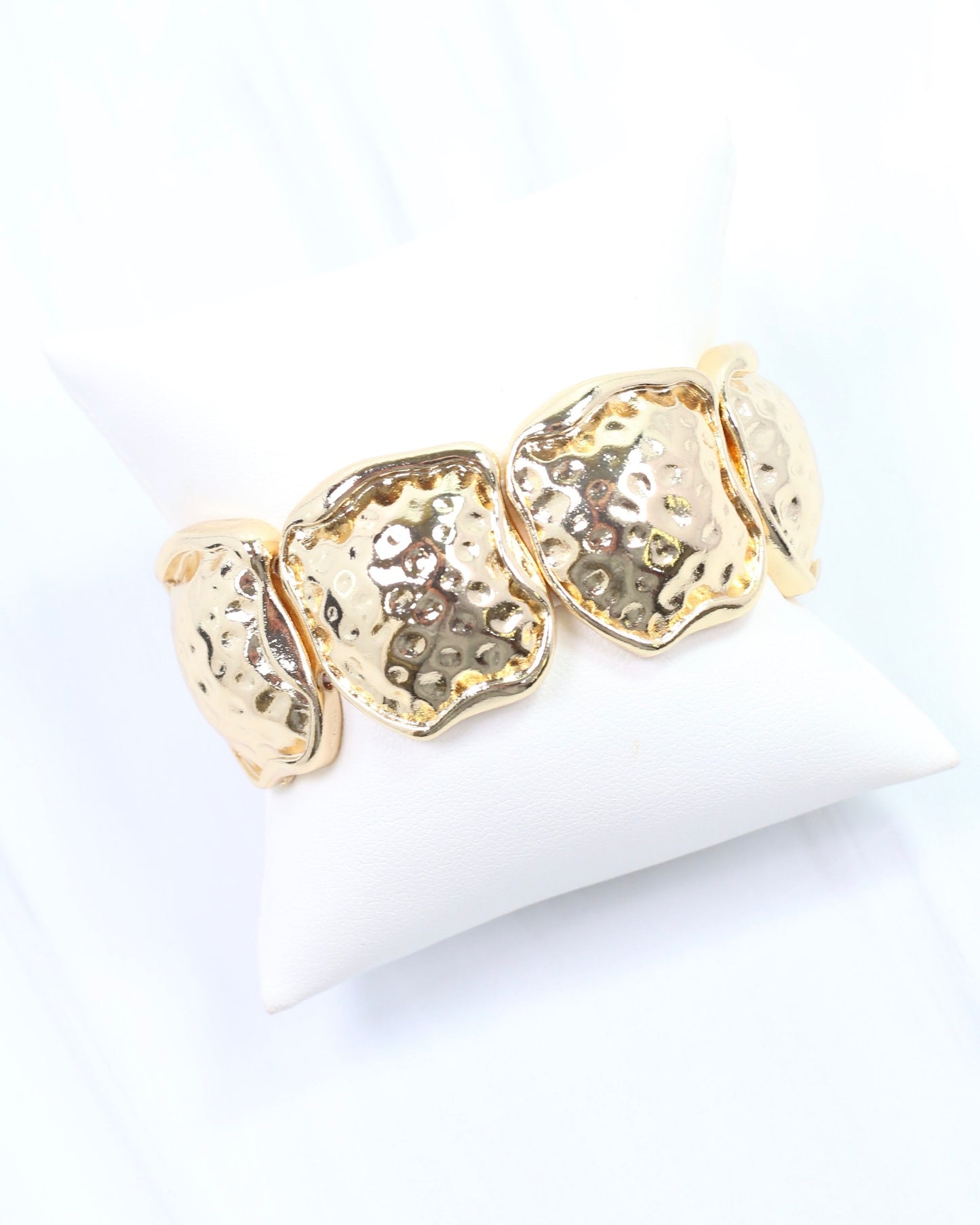 Charlie Stretch Bracelet Gold