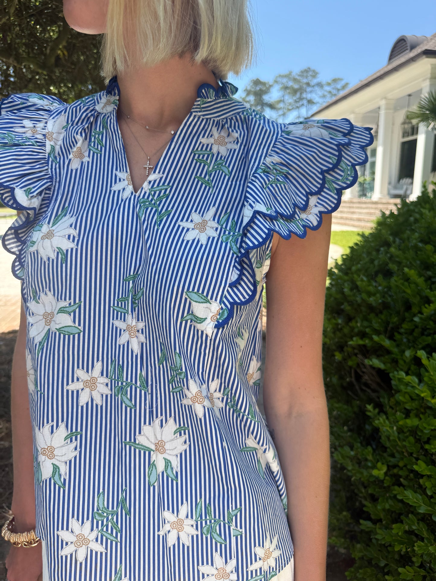 Daisy Darling Stripe Top