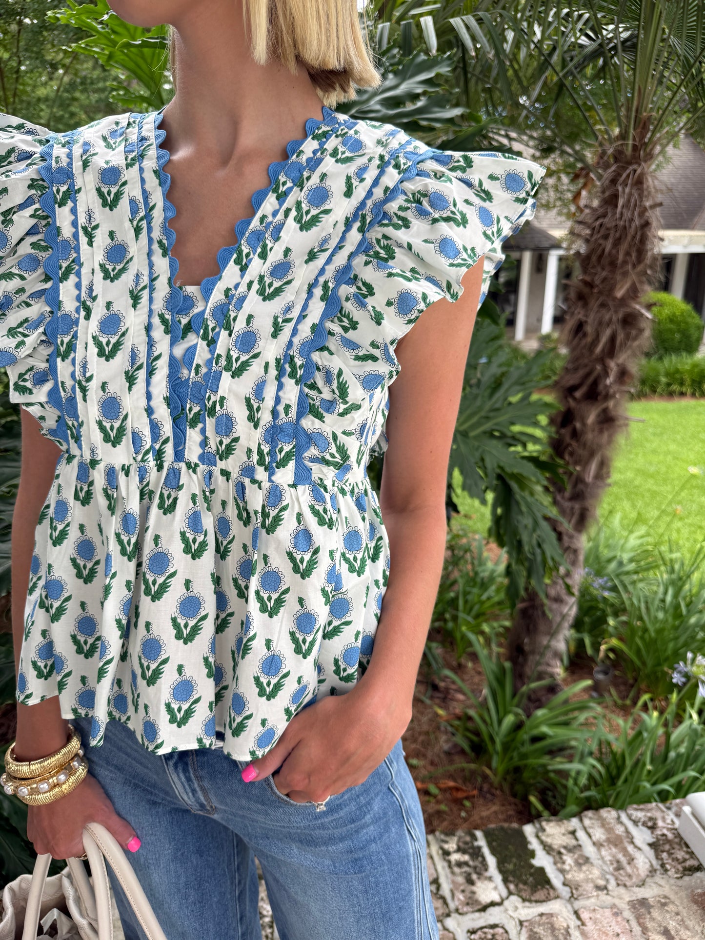 Blakeford Peplum Top