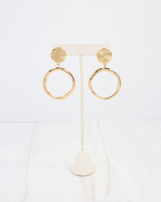Concord Drop Earring Gold
