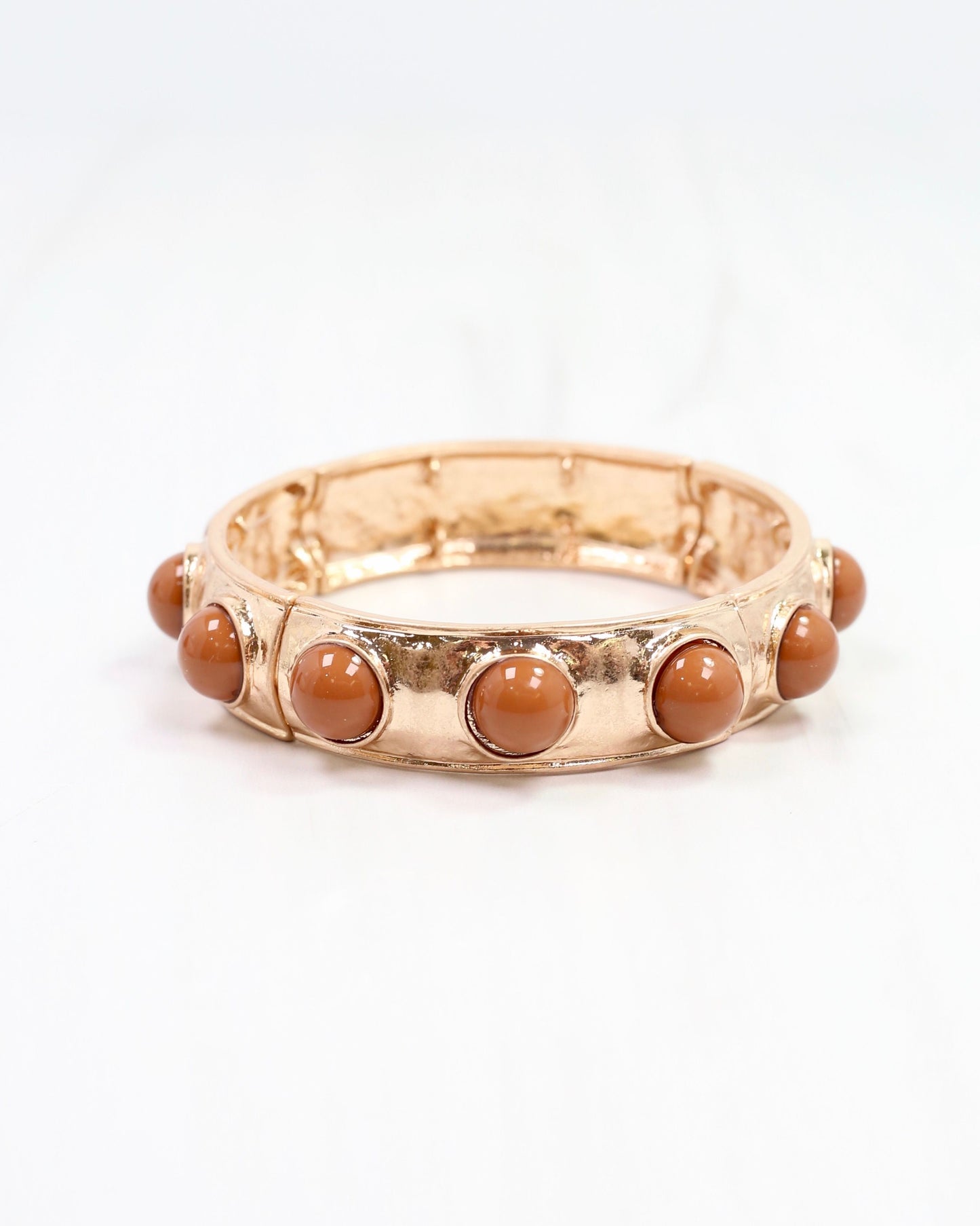 Reagan Stretch Bracelet Taupe