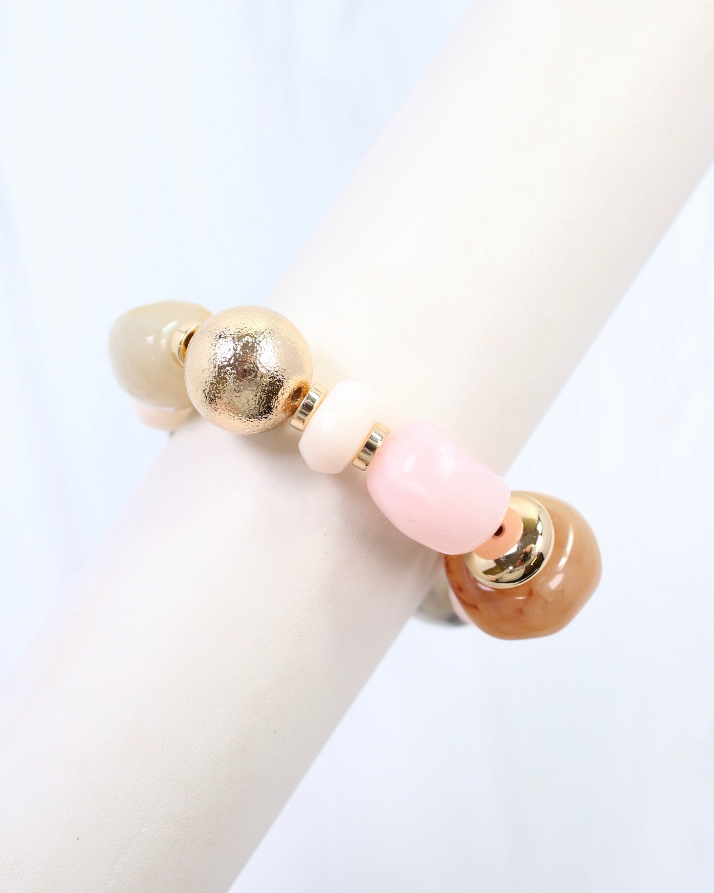 Bay Saint Lewis Stone Stretch Bracelet Natural