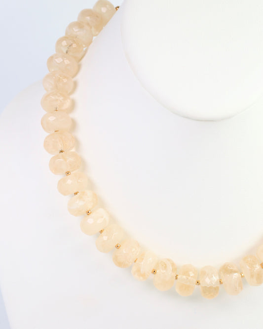 Mansfield Beaded Necklace Ivory