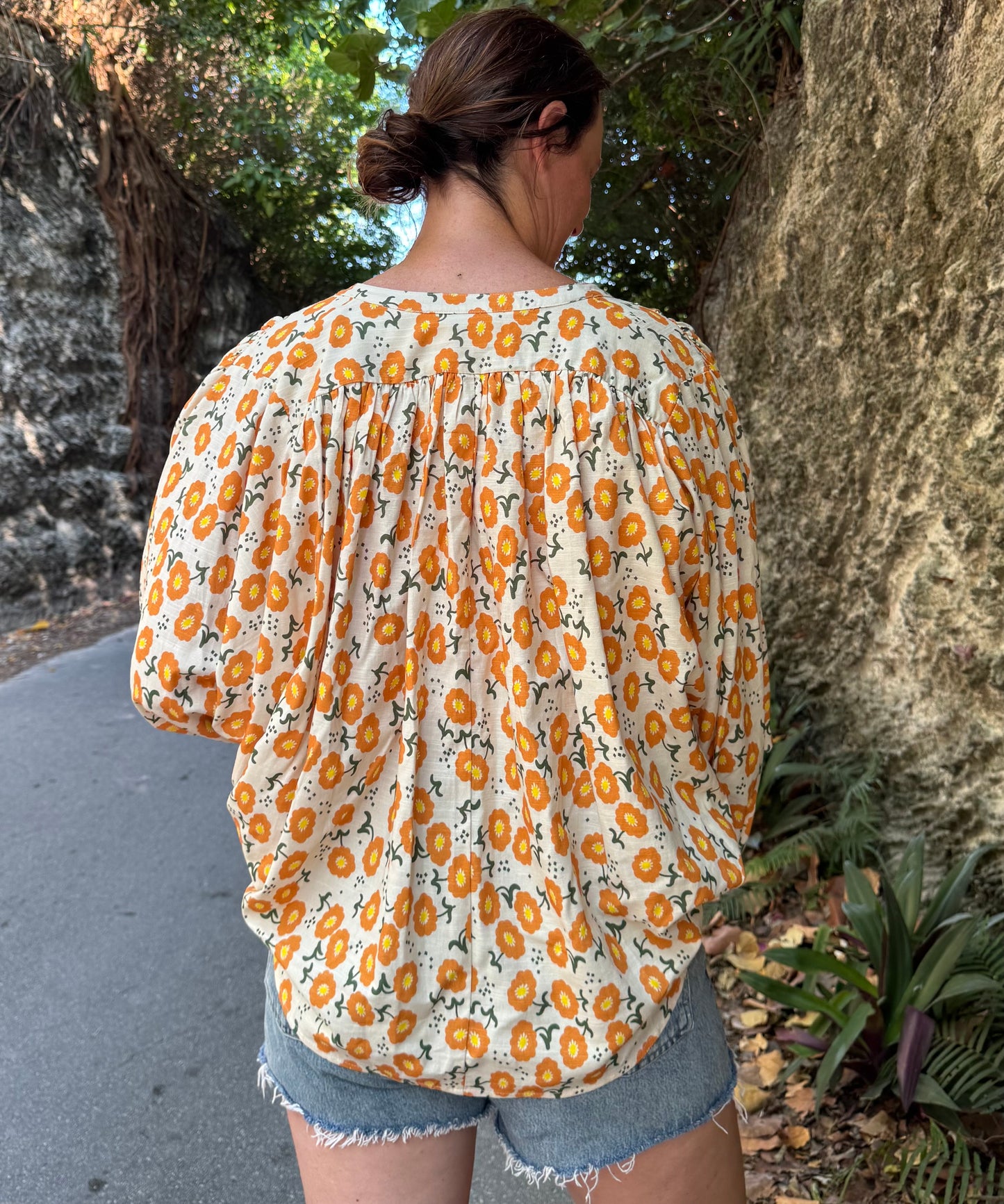 Belle Blossom Wide Fit Blouse