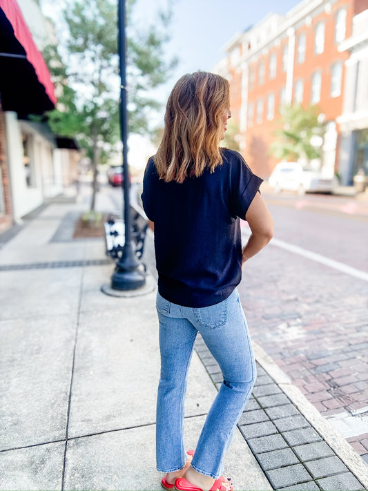 Winthrop Easy Top- Black