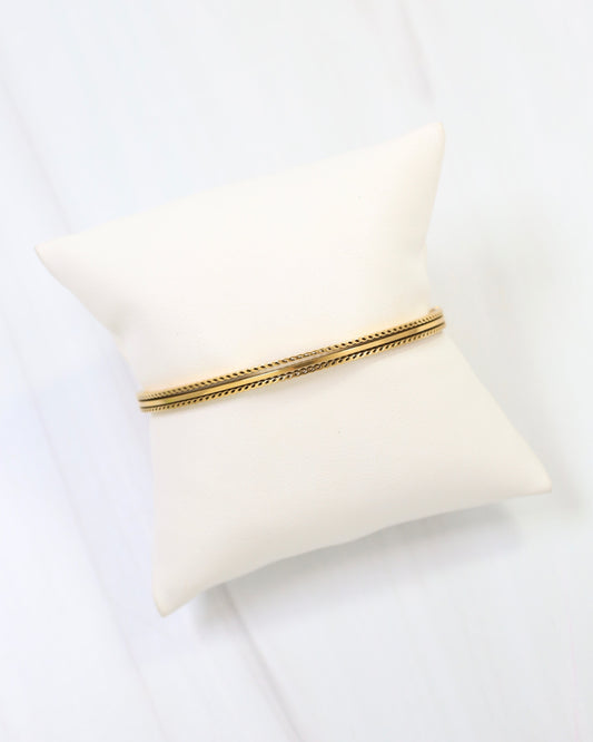 Eastham Bangle Bracelet Gold