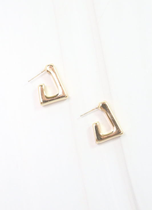 Kenneth Hoop Earring Gold