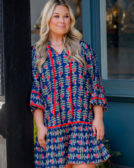 Jamestown Floral Print Dress