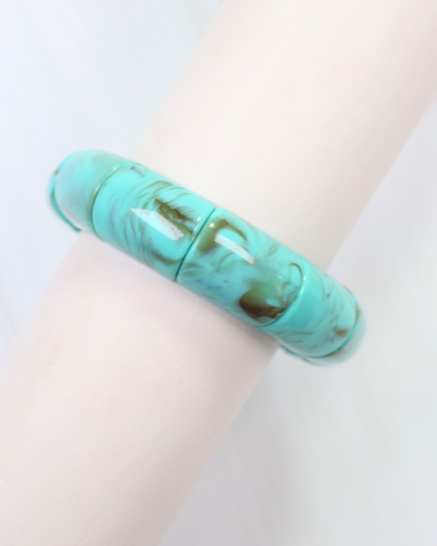 Elwood Stretch Bracelet Turquoise