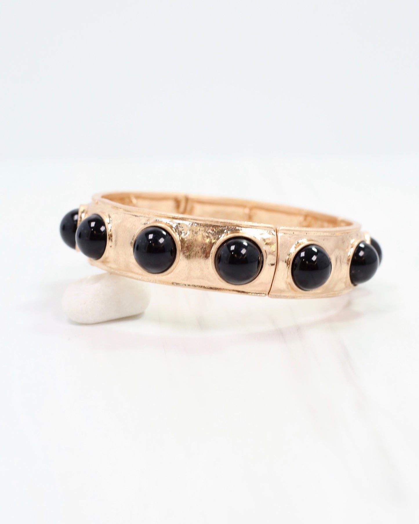 Reagan Stretch Bracelet Black
