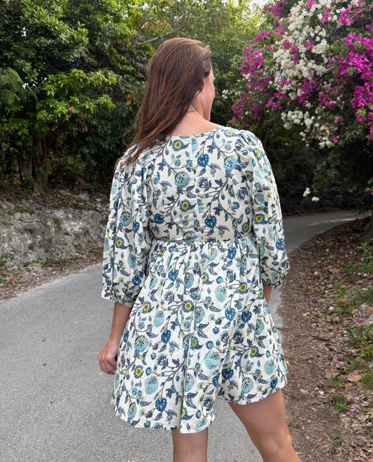 Bronwyn Bohemian Print Dress