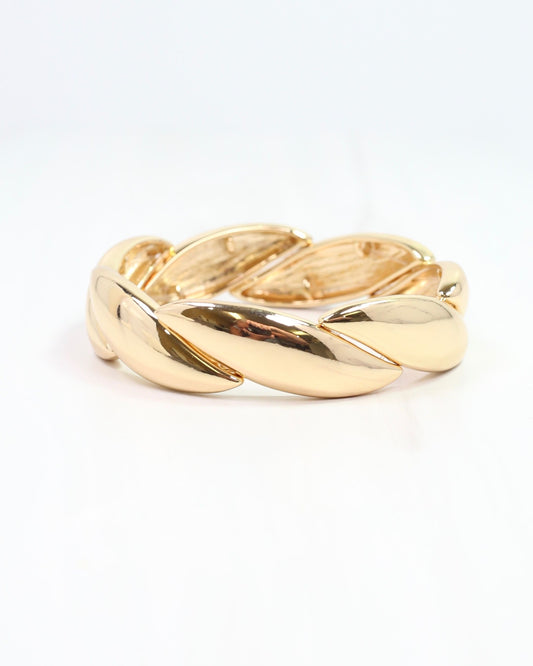 Tilly Stretch Bracelet Gold