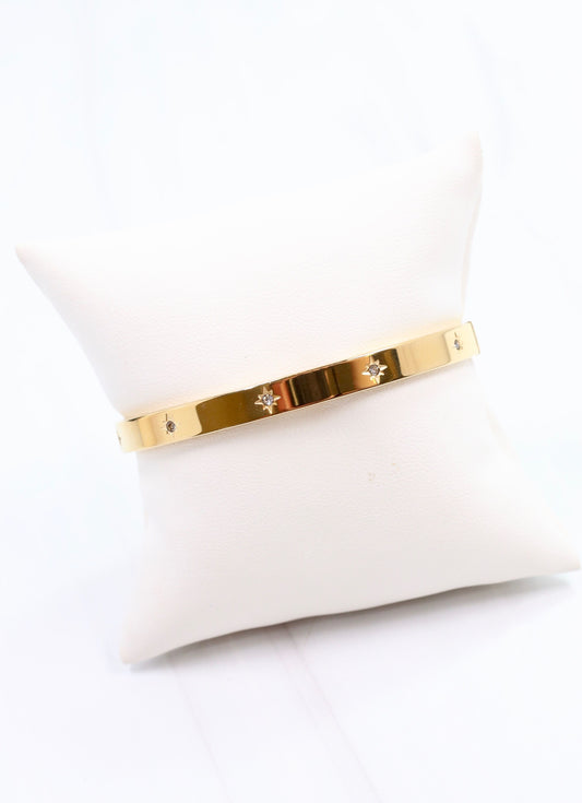 Lucilla CZ Bracelet Gold